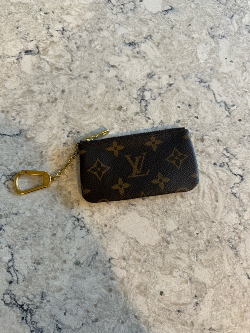 Louis Vuitton Brown Monogram Key & Card Holder with Gold Hardware - Picture 4 of 7